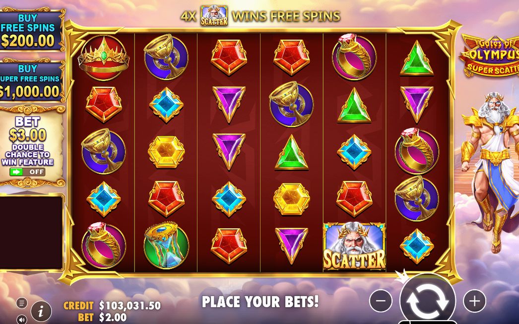 Gates of Olympus Super Scatter