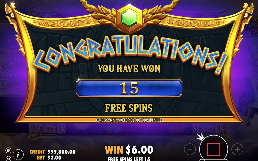 Free Spins på särskilda rulluppsättningar, scatter ger extra snurrar