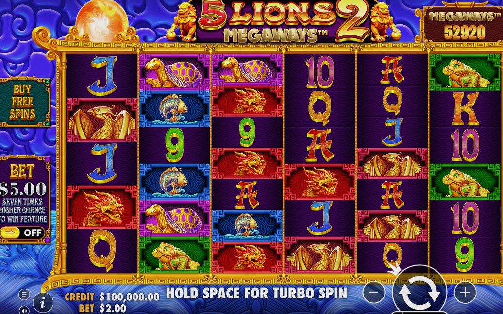 5 Lions Megaways 2