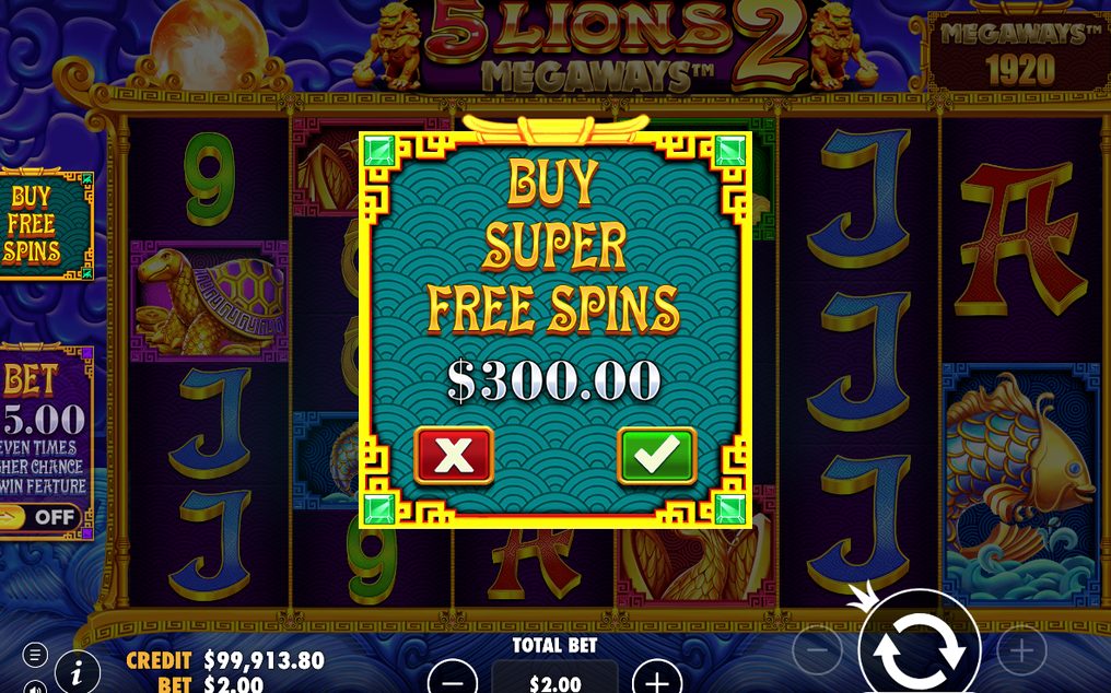 Wild-multiplikator i Free Spins med Level Up Coin-mätare